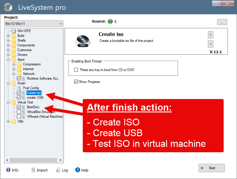 LSP: Configure After Finish Action