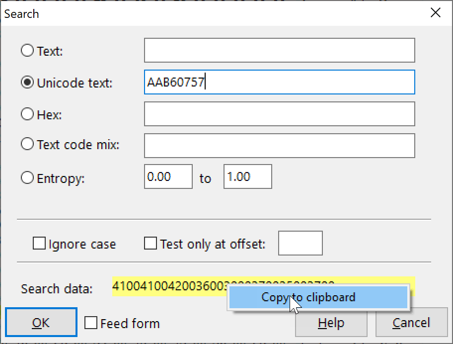 DiskExplorer X: Buscar 