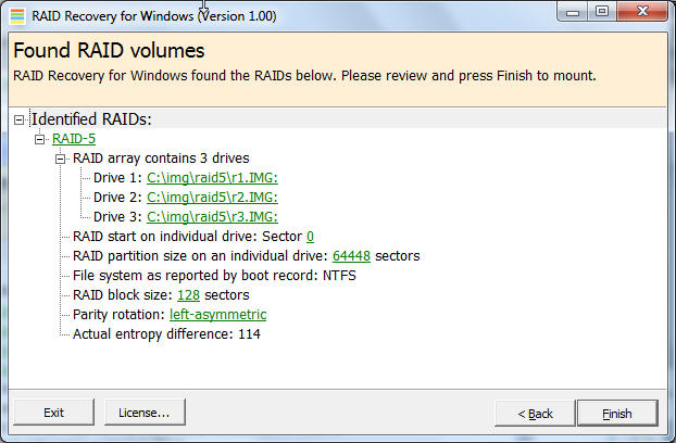 RAID Recovery for Windows 2.30