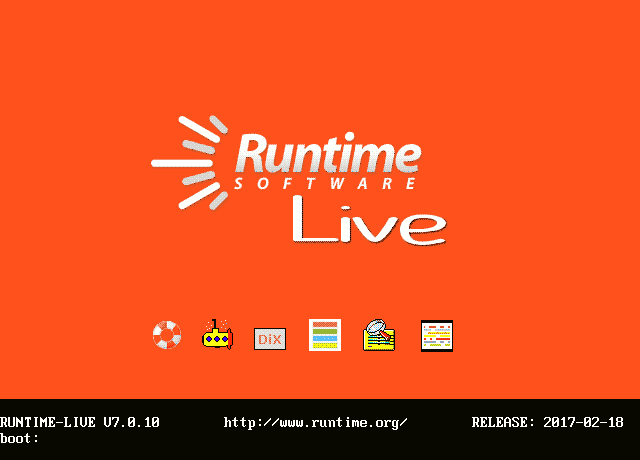 Runtime Live CD